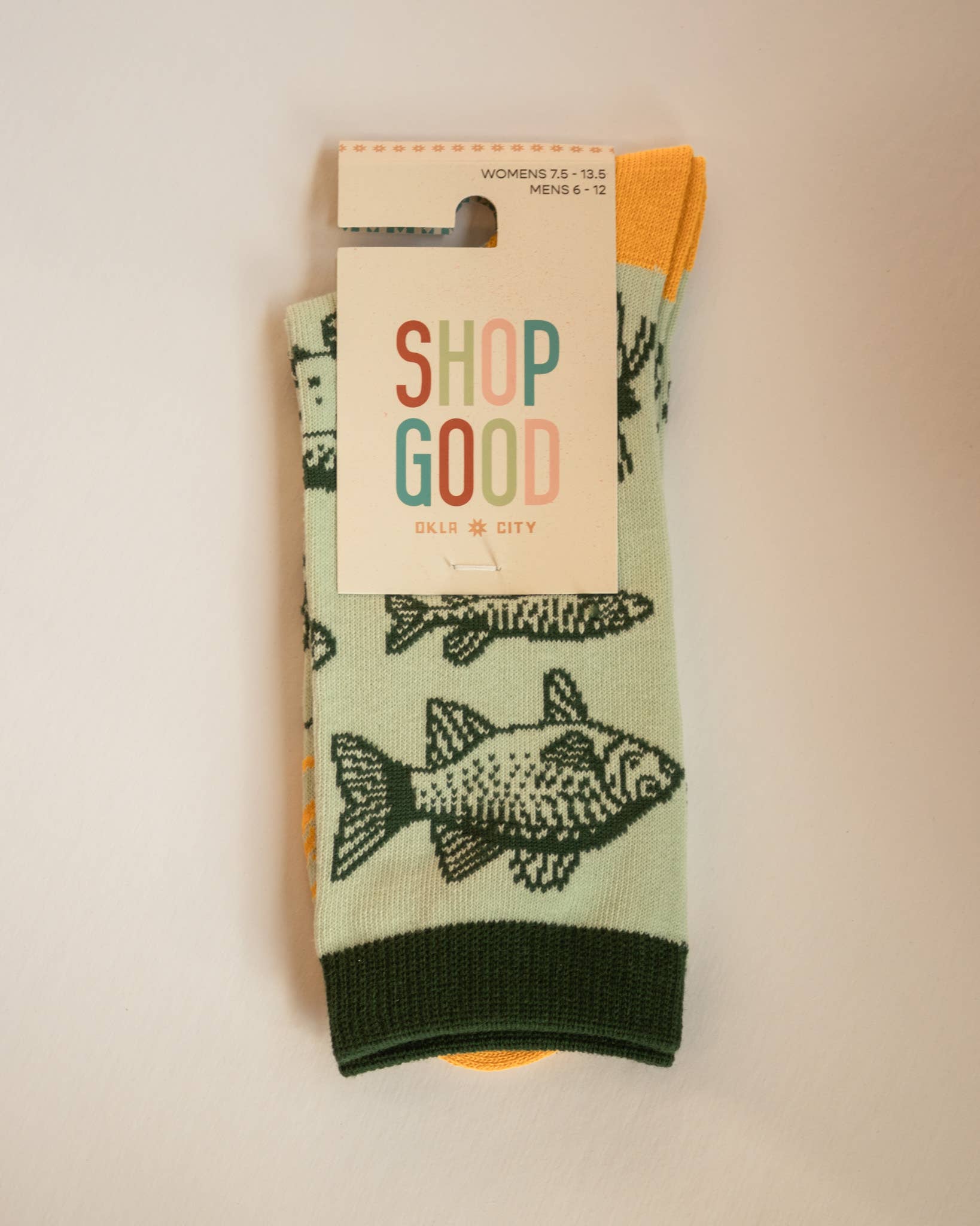 Shop Good- Fish of Oklahoma Socks