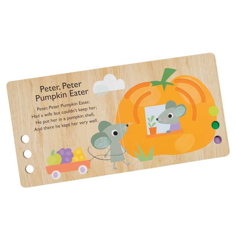 Simon & Schuster- Touch and Trace Nursery Rhymes: Five Little Pumpkins by Editors of Silver Dolphin Books