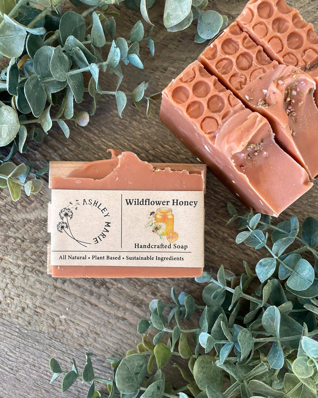 Ashley Marie Soap- Wildflower Honey Bar Soap