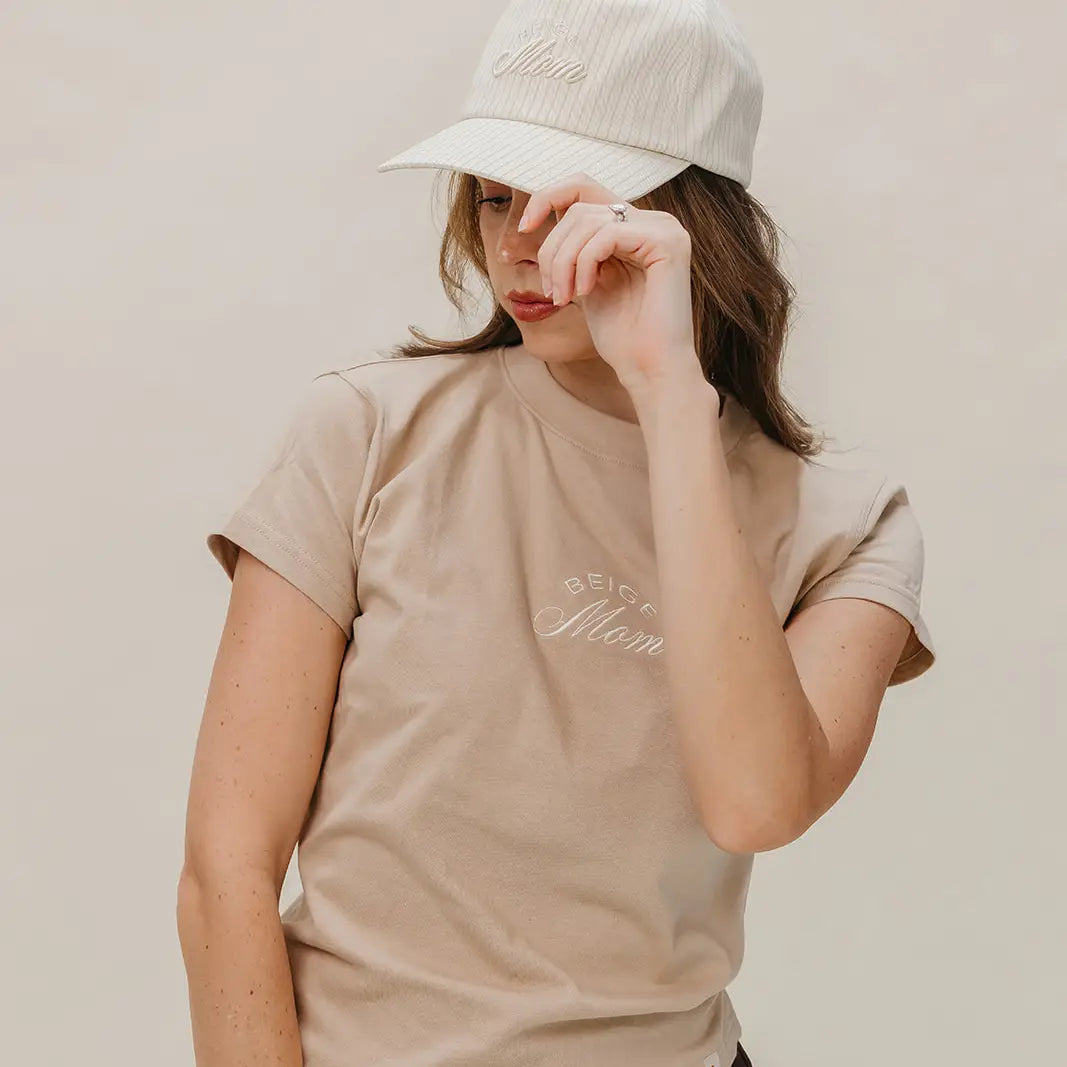 KAXI- Beige Mom Baseball Cap