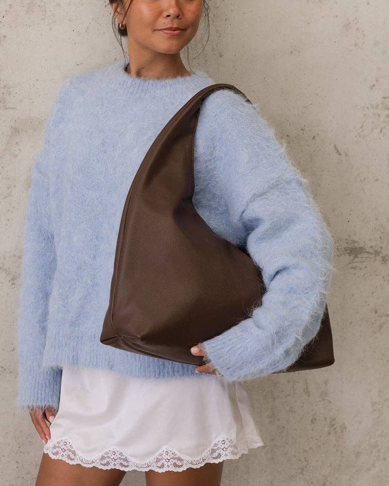 Louenhide- Shoulder Bag - Chocolate | Monaco