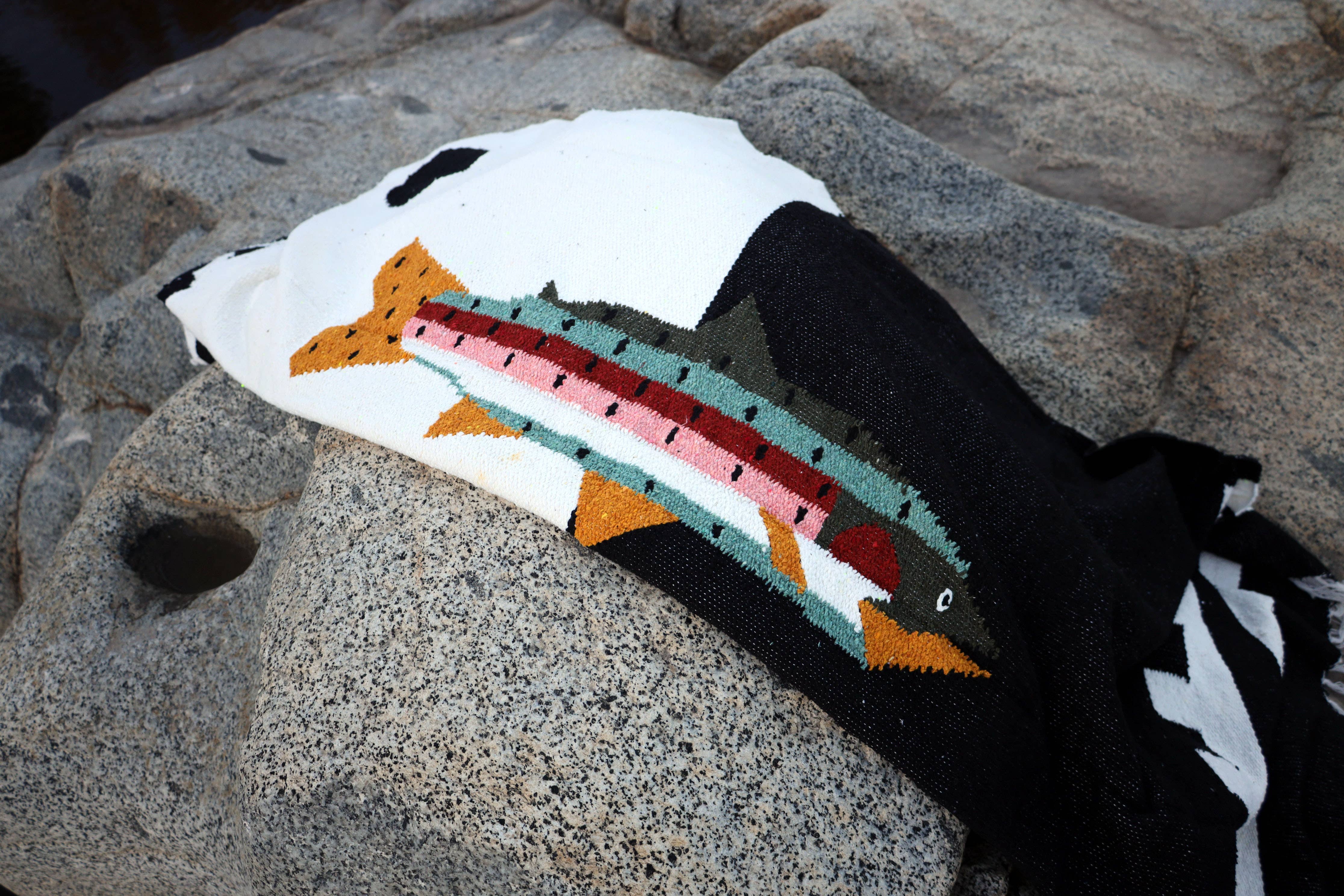 River Fish Limited Edition Handwoven Blanket