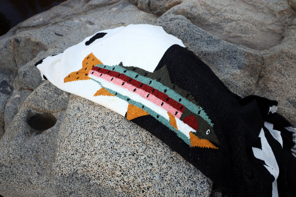 Tribe and True- River Fish (Limited Edition) // Handwoven Blanket