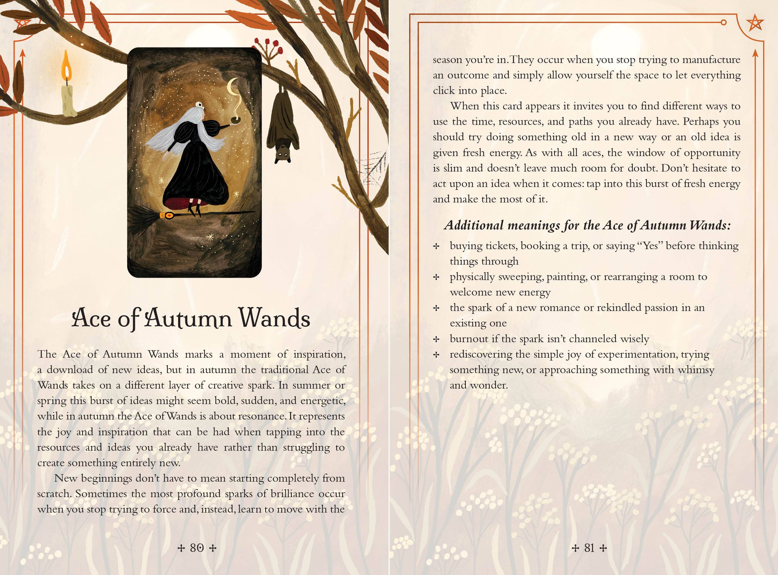 Simon & Schuster- Seasons of the Witch Autumn Tarot by Lorriane Anderson