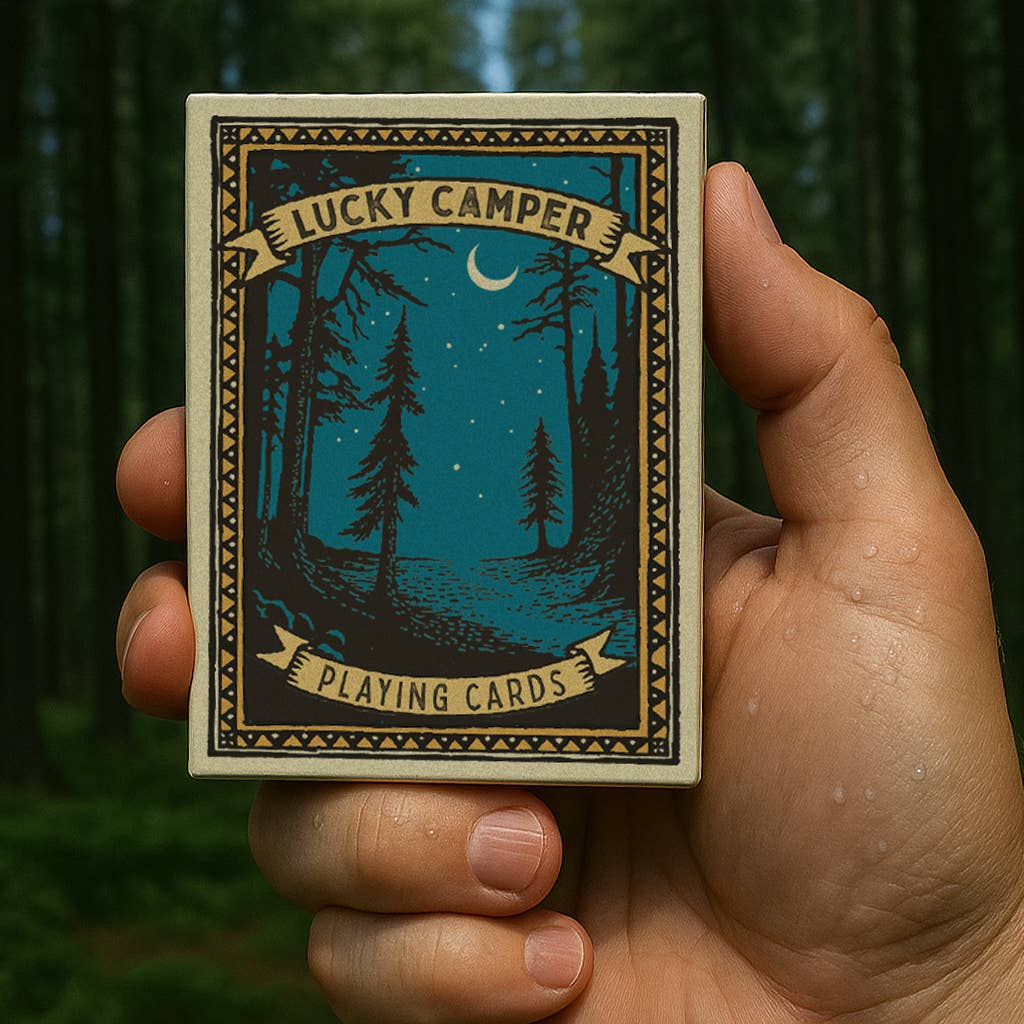 Lucky Jack- Lucky Camper Playing Cards - Waterproof deck
