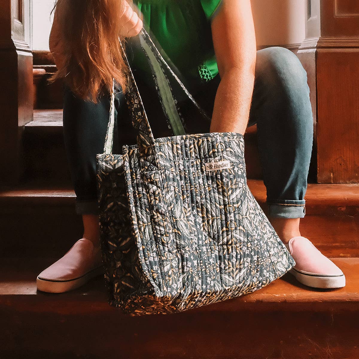 Handker Bandanas- Amelia Quilted Tote