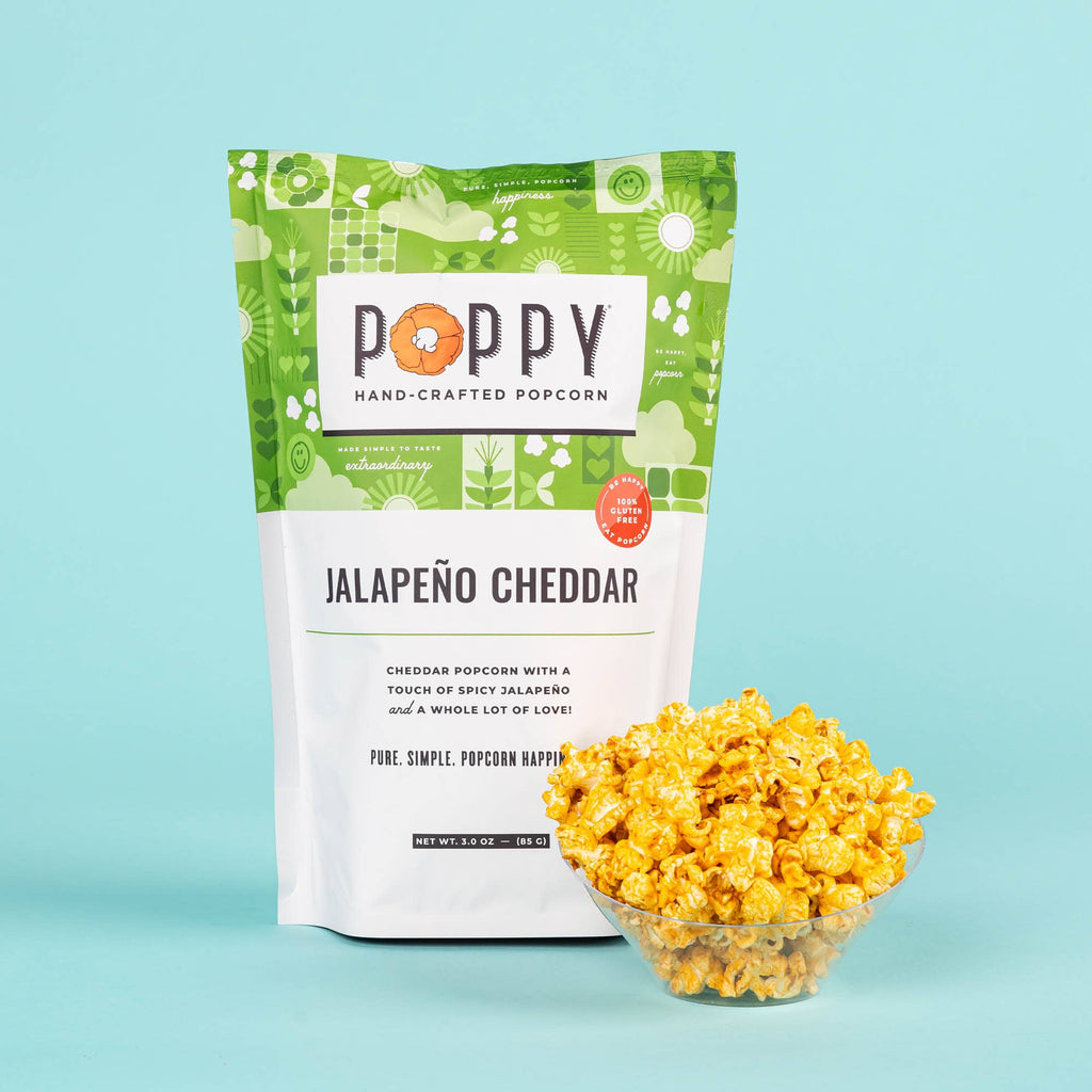 Poppy Popcorn- Jalapeño Cheddar Popcorn