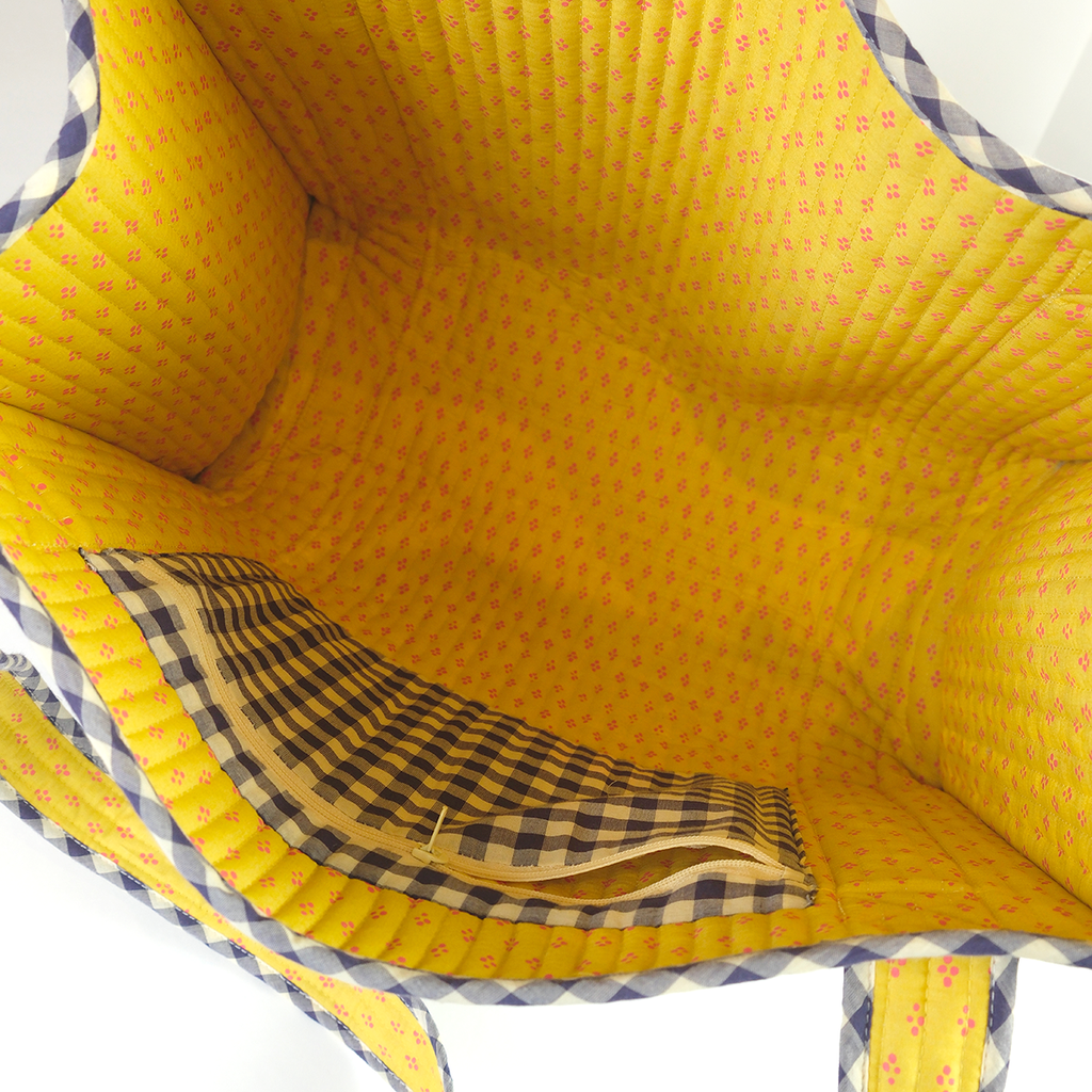 Handker Bandanas- Teddy Quilted Tote