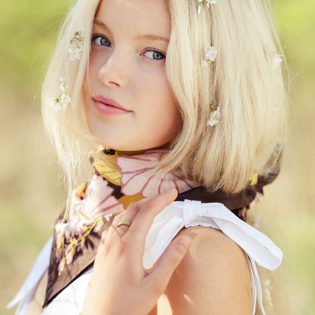 Handker- No. 134 Violet Bandana