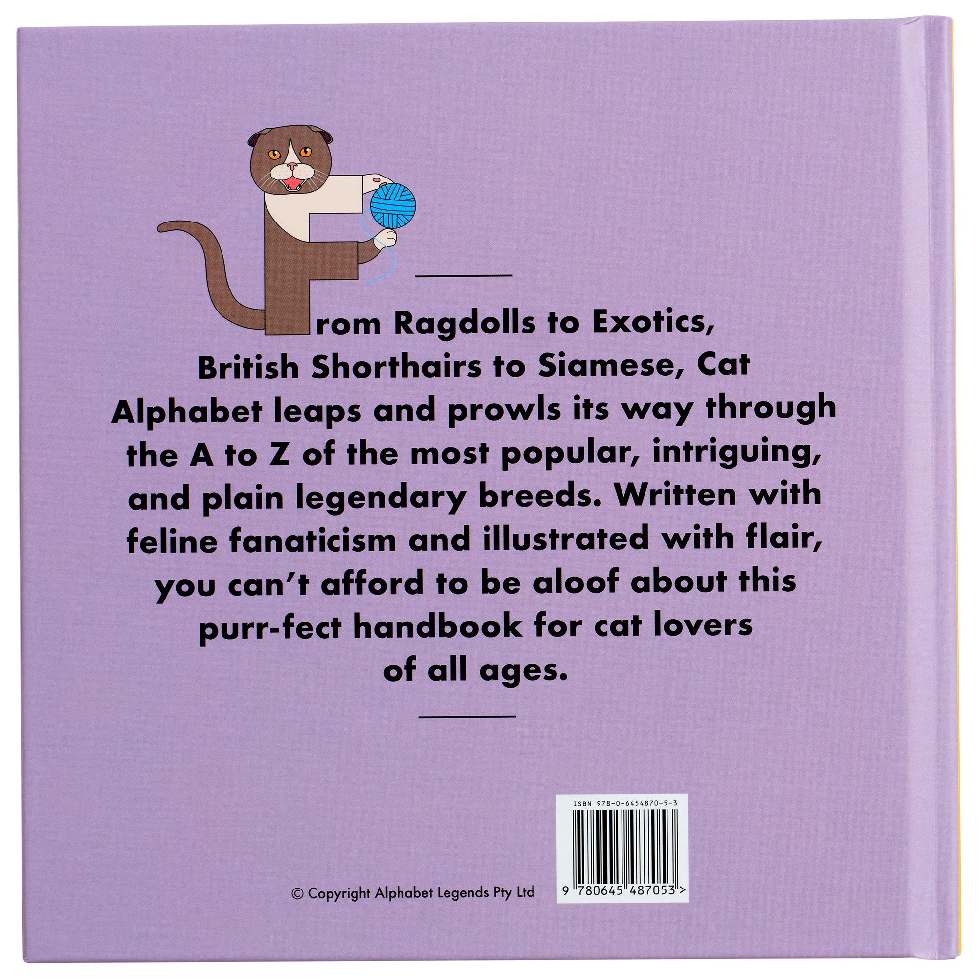 Alphabet Legends- Cat Alphabet Book
