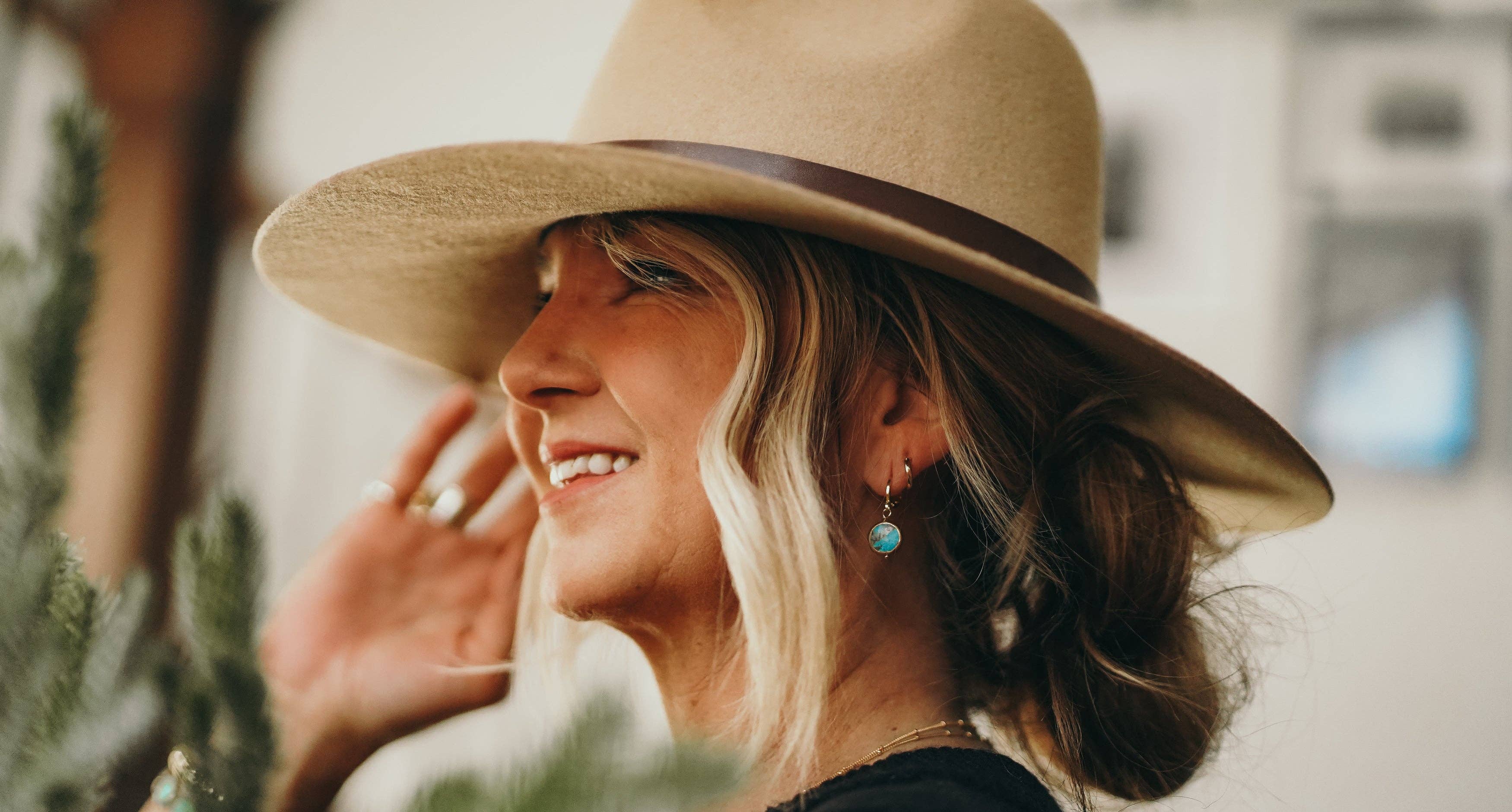 Reva Grey- Faye Earrings