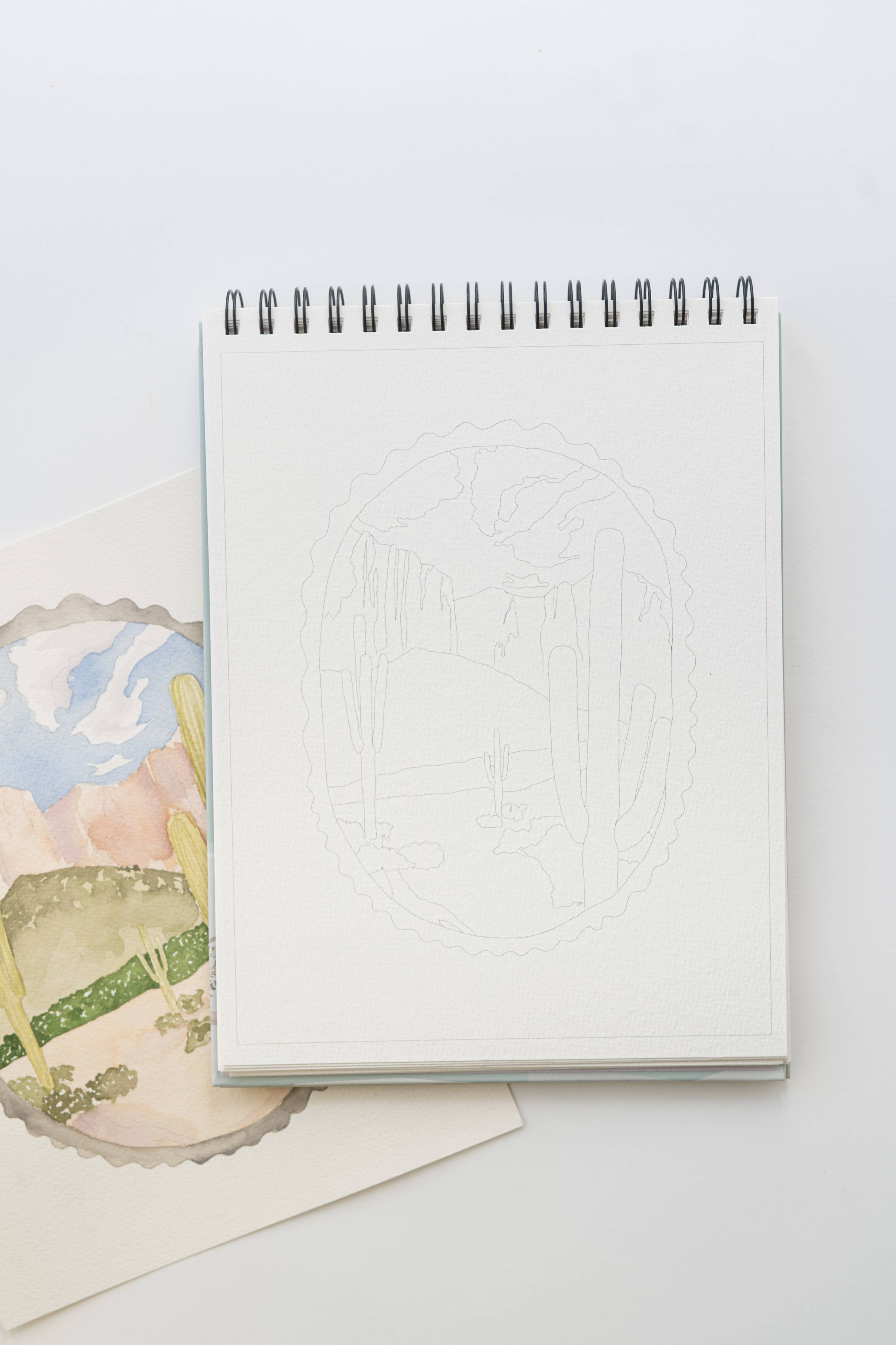 Bailey Rae Studio- Country Life Watercoloring Book