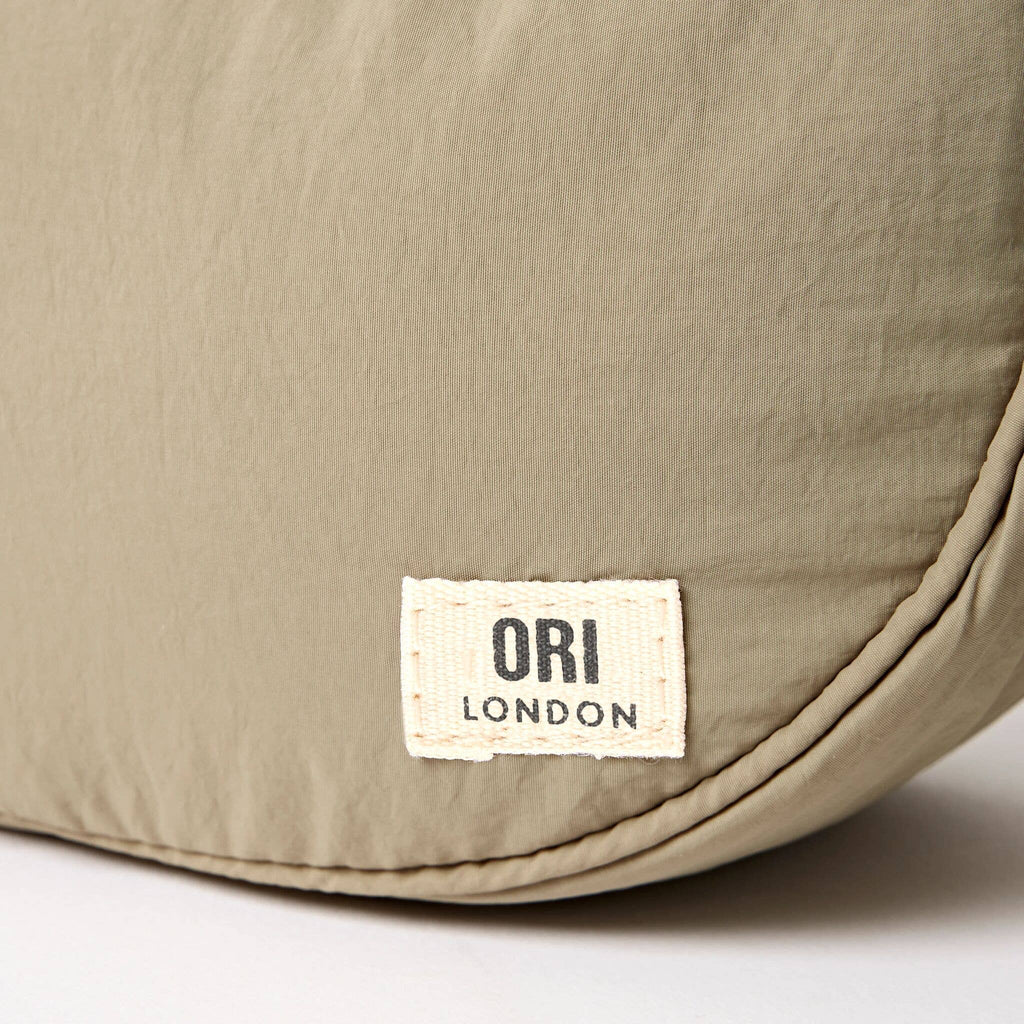 ORI London- Farringdon Sling in Taupe Taslon