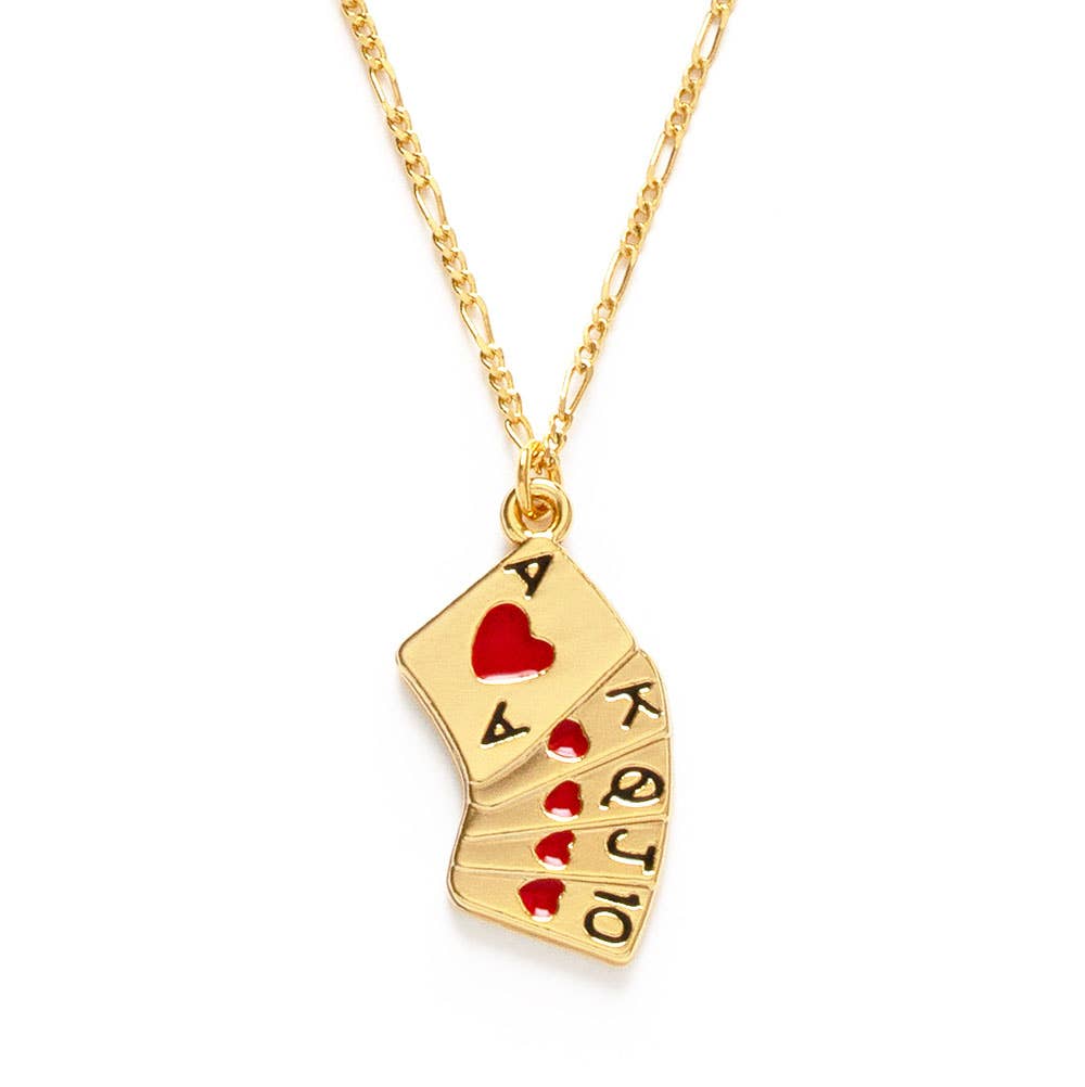 Amano Studio- Playing Cards Charm Necklace