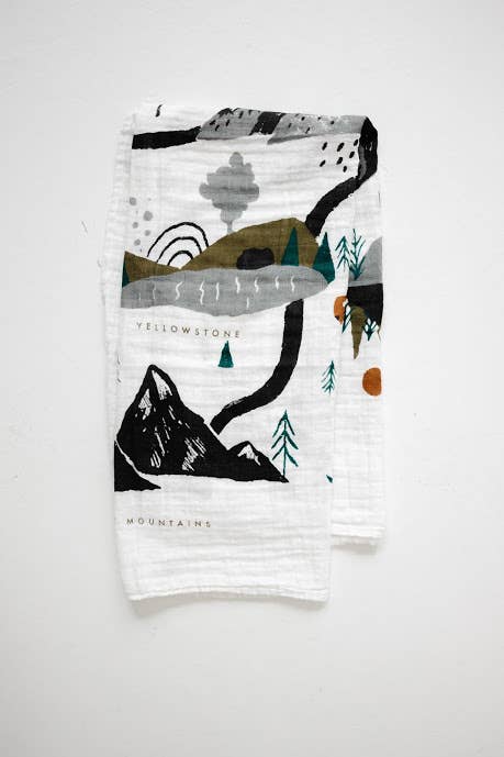 Clementine Kids- National Parks Swaddle