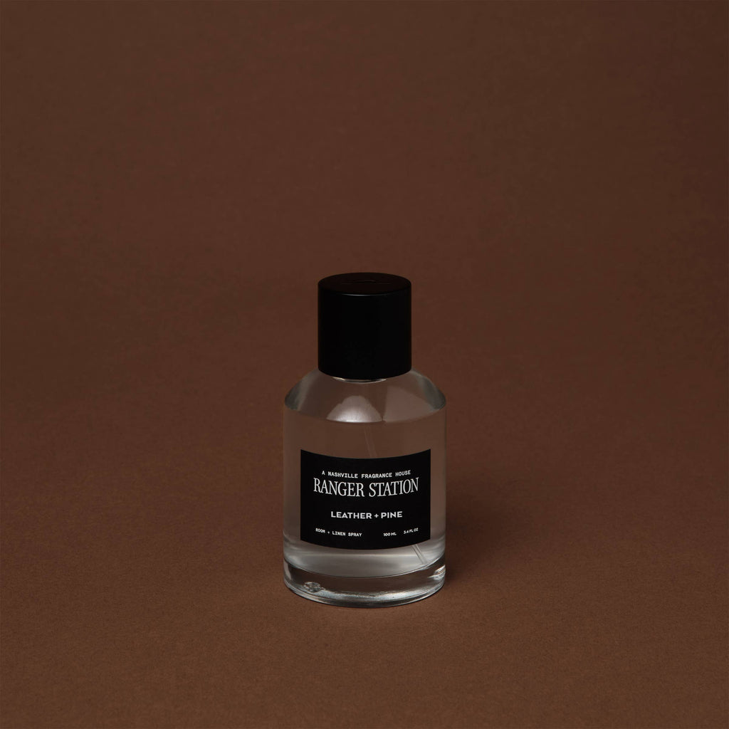 Ranger Station- Leather + Pine Room Spray