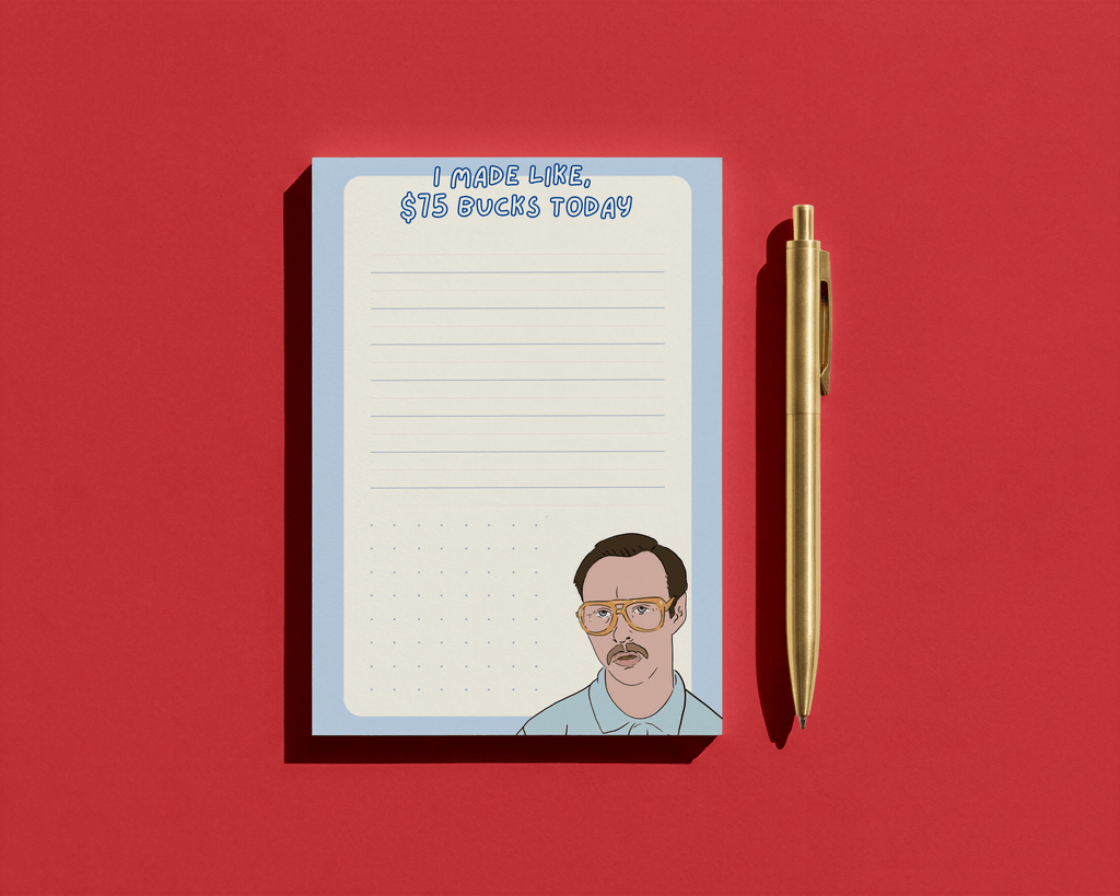 Gaec Studio- I made like 75 bucks today - Kip Pop Culture Note Pad 5x8