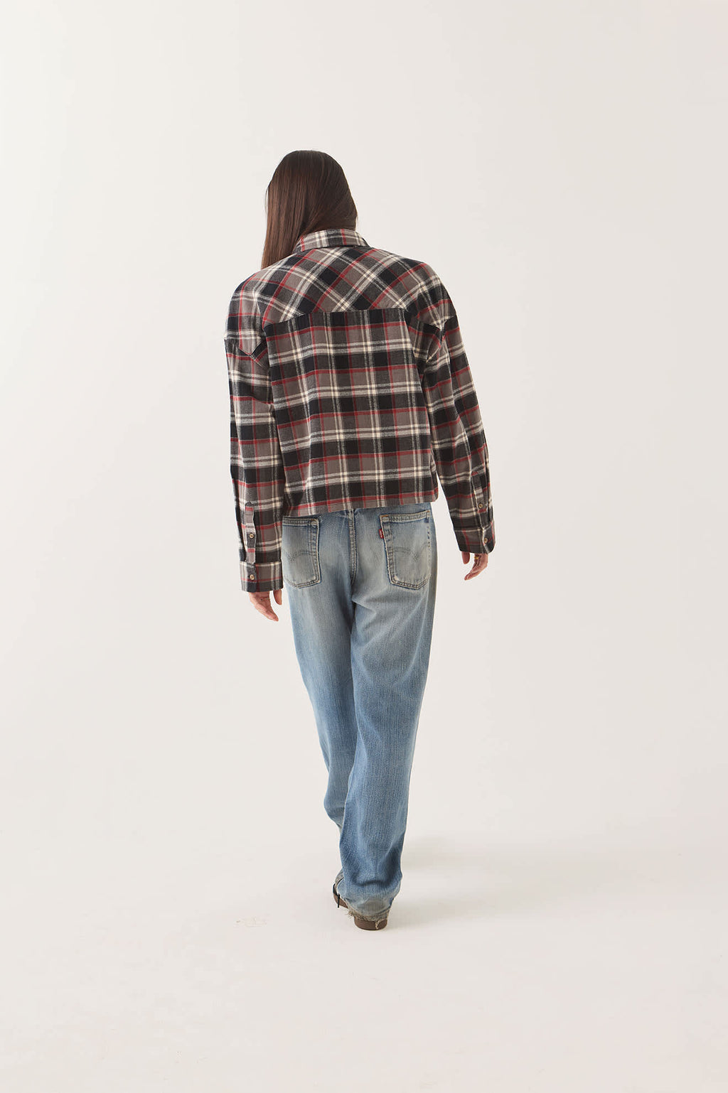 Brixton- Women's Bowery Crop Overshirt