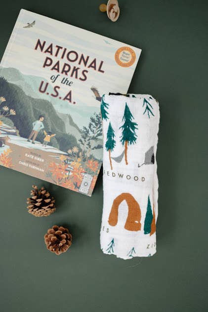 Clementine Kids- National Parks Swaddle