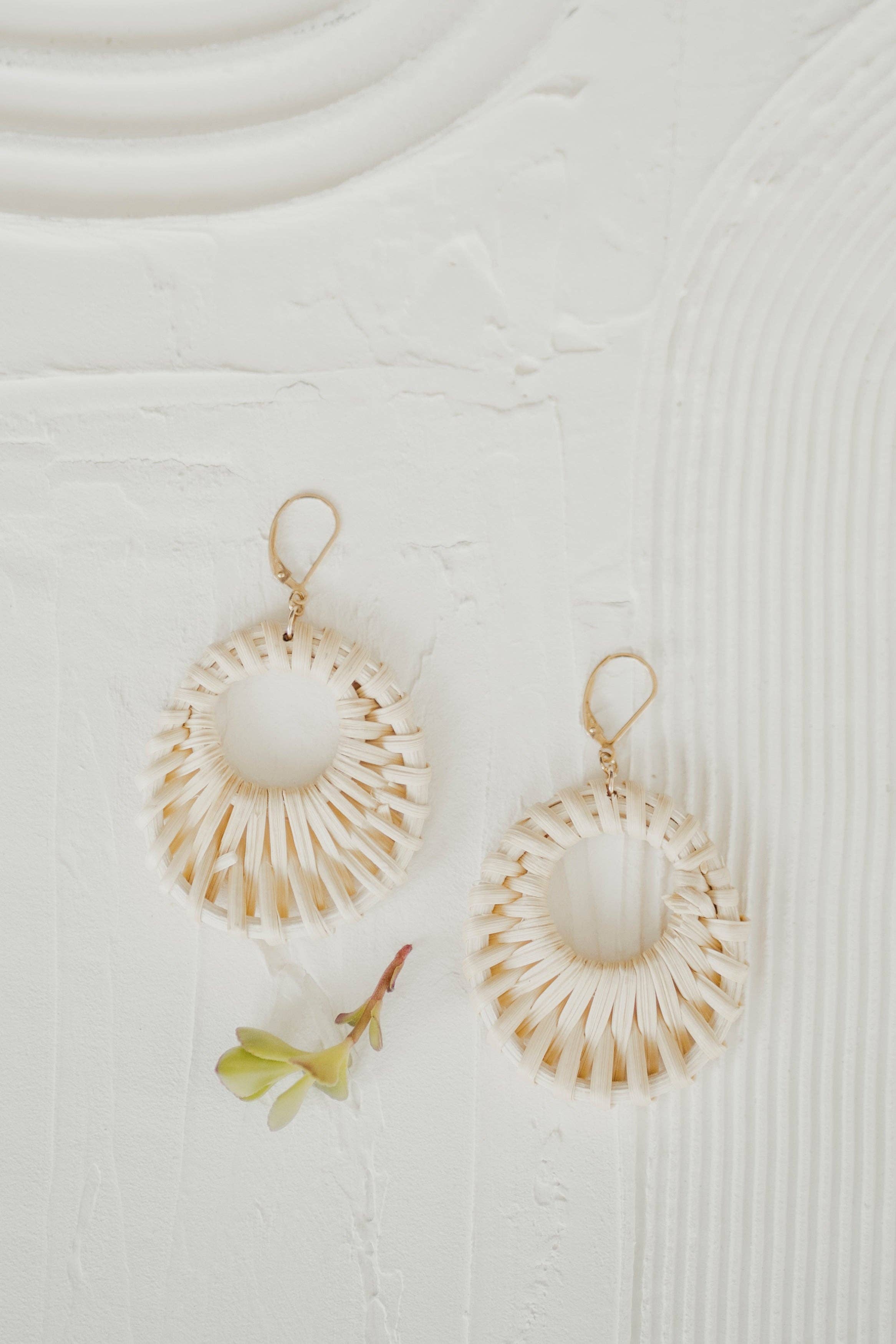 Reva Grey - Rae Wicker Earring