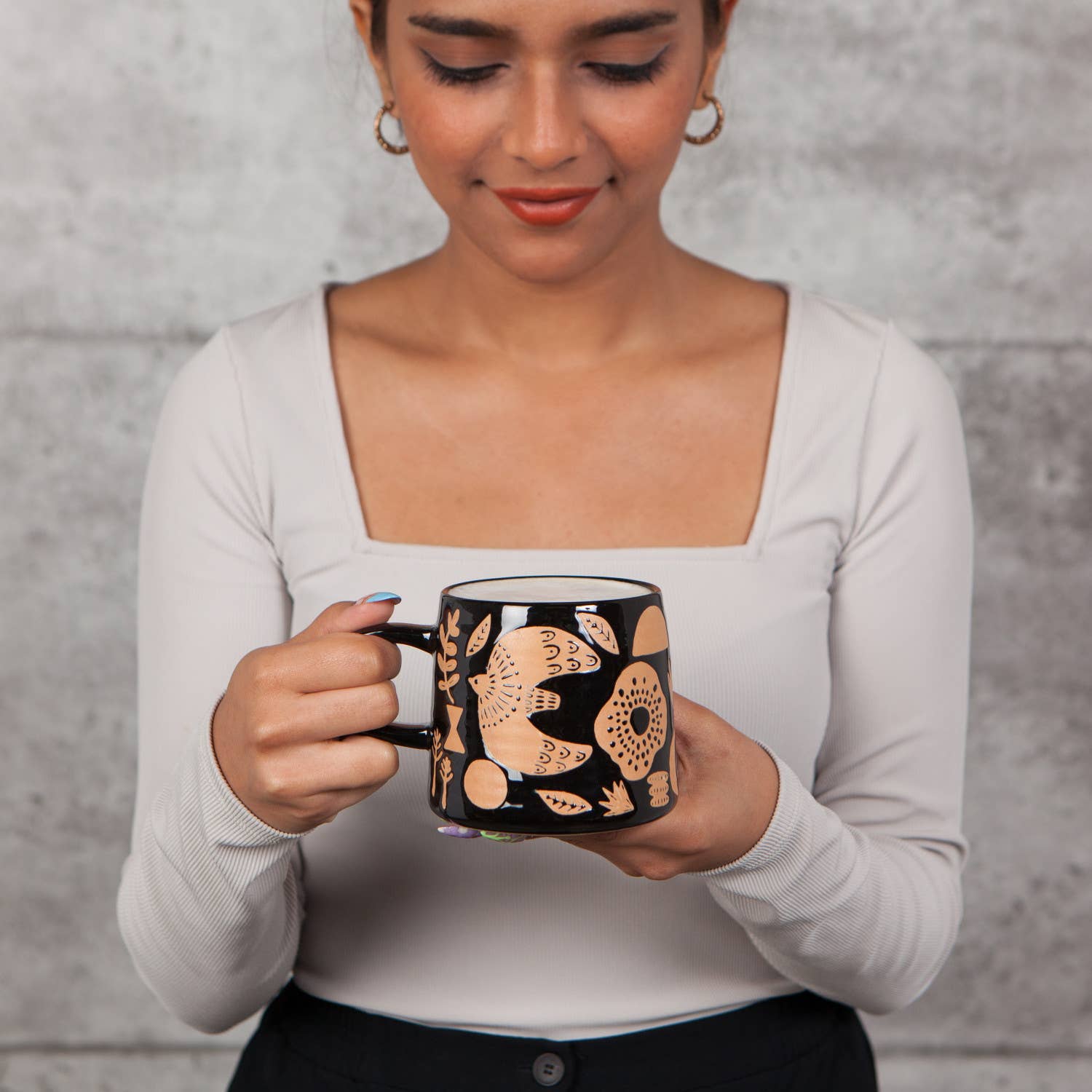Danica Studio- Myth Imprint Stoneware Mugs 12 oz