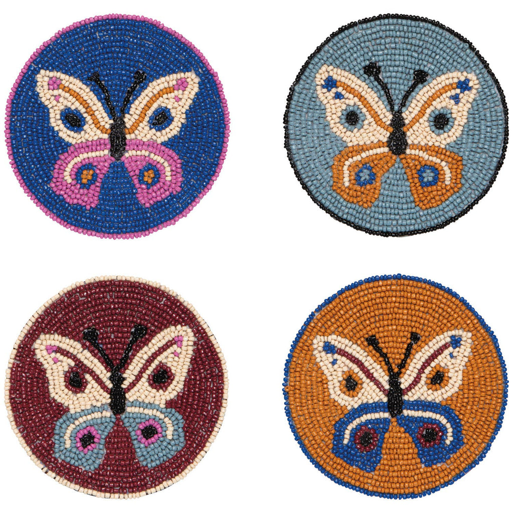 Danica Studio- Aurora Beaded Coasters Set of 4