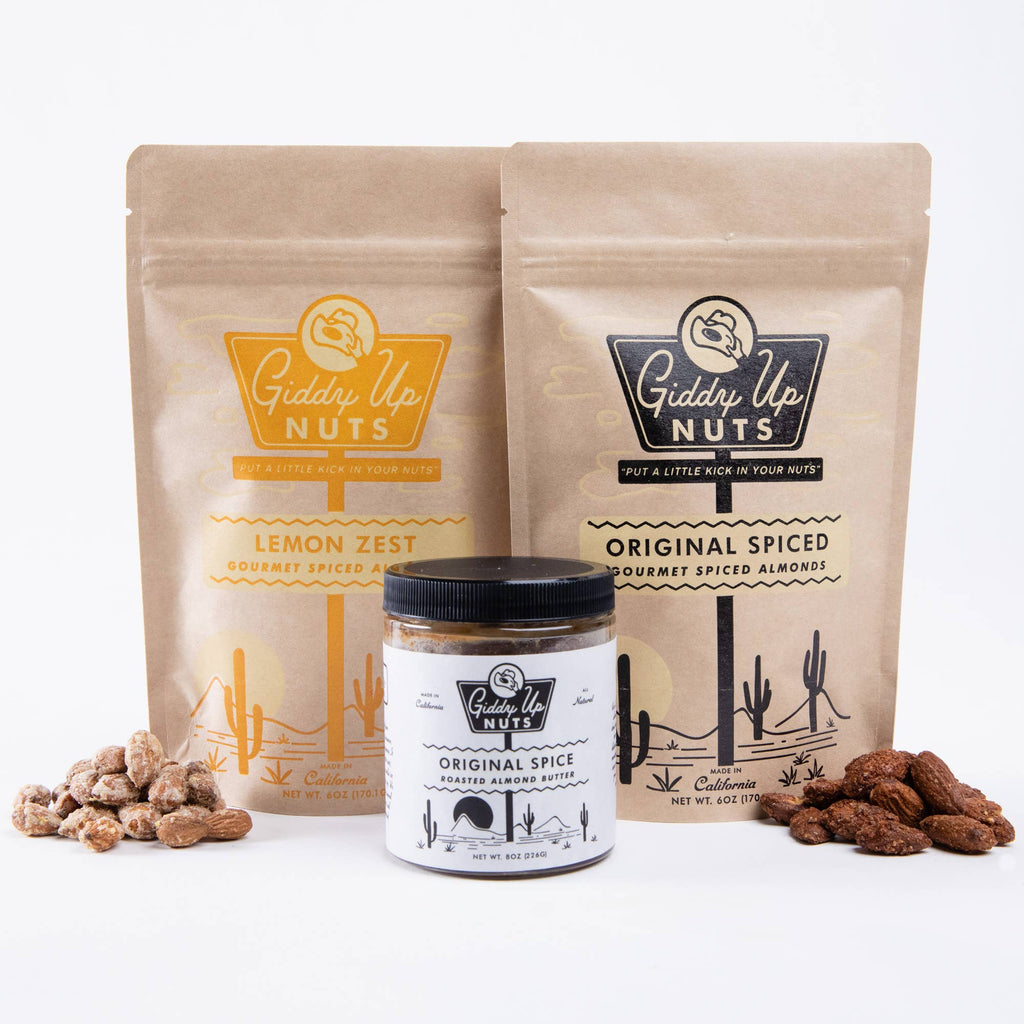 Giddy Up Nuts- 6 oz Lemon Zest