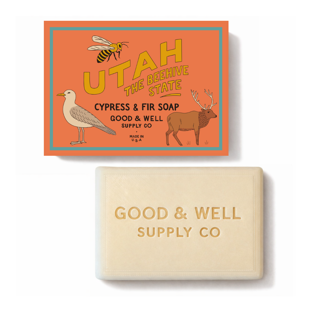 Good & Well Supply Co.-Utah State Bar Soap