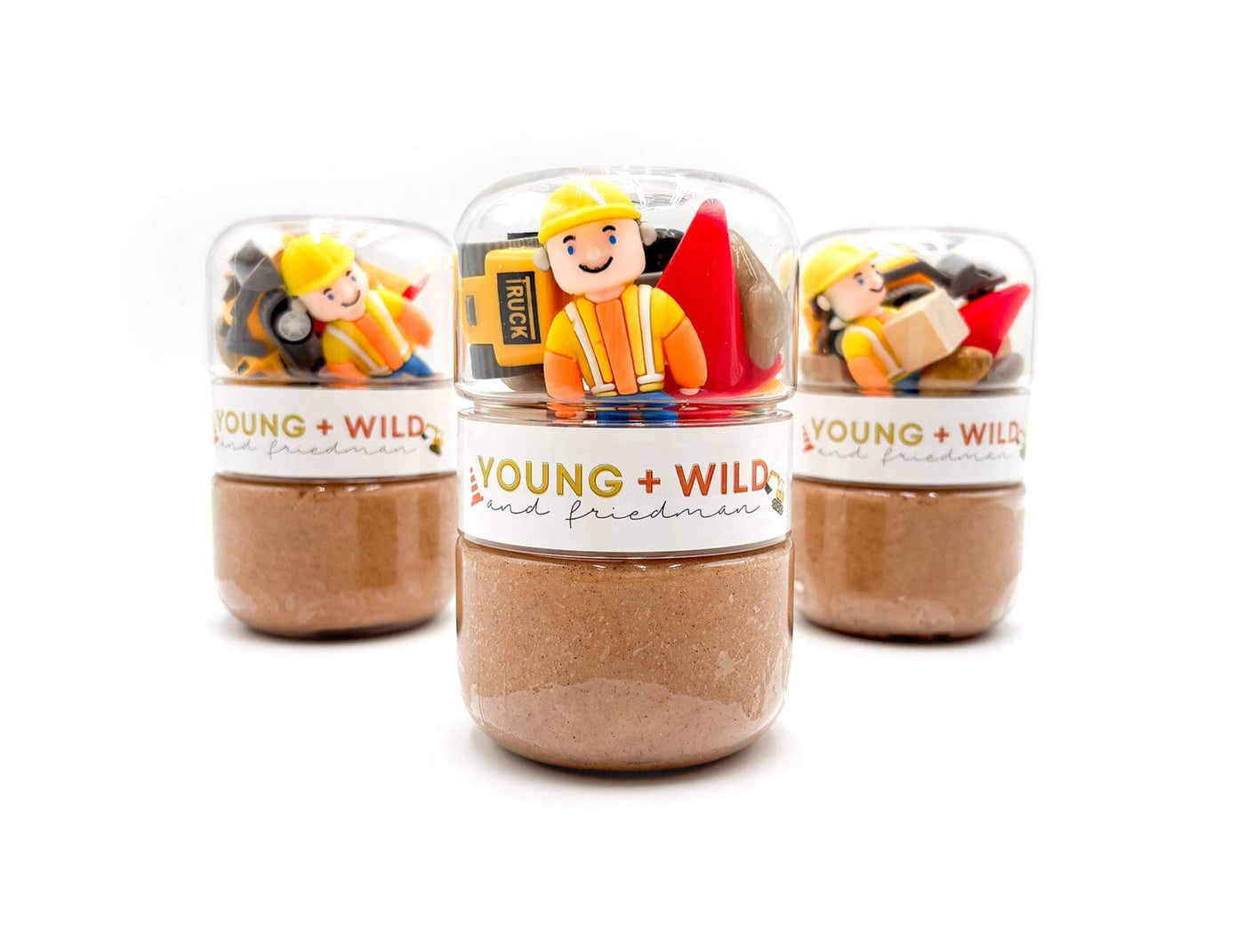 Young + Wild and Friedman- Grab & Go Dough Jar - Construction