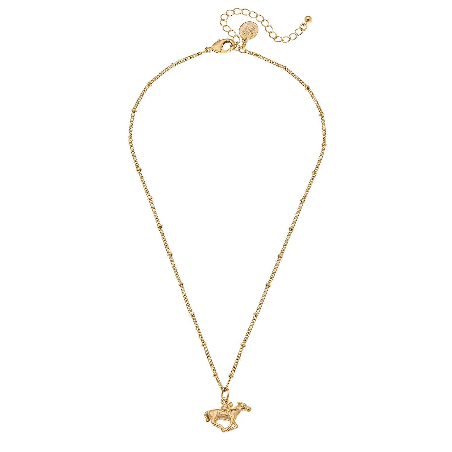 Susan Shaw- Dainty Racehorse Necklace