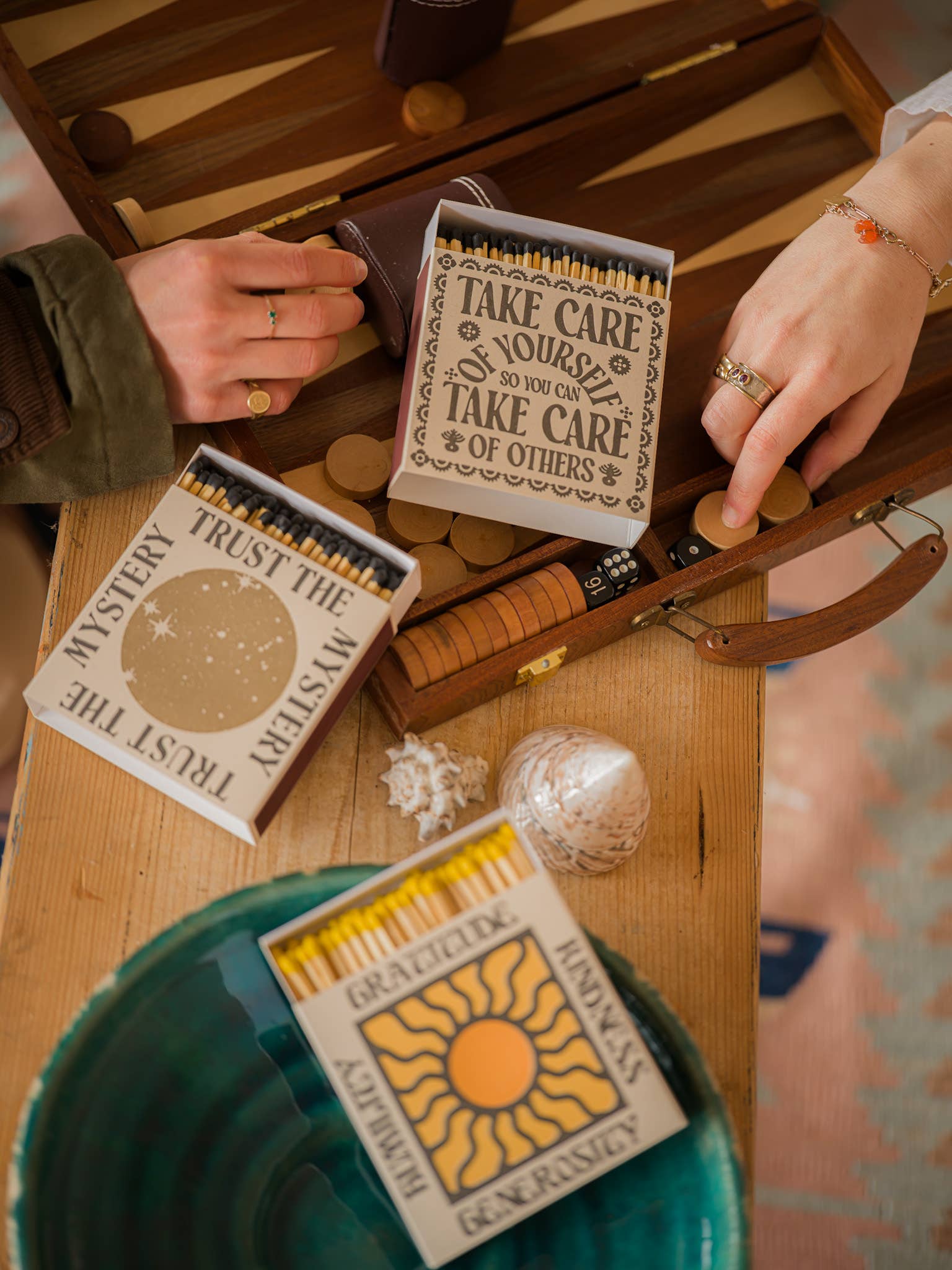Archivist- Gratitude and Kindness Matches | Square - Safety Matches