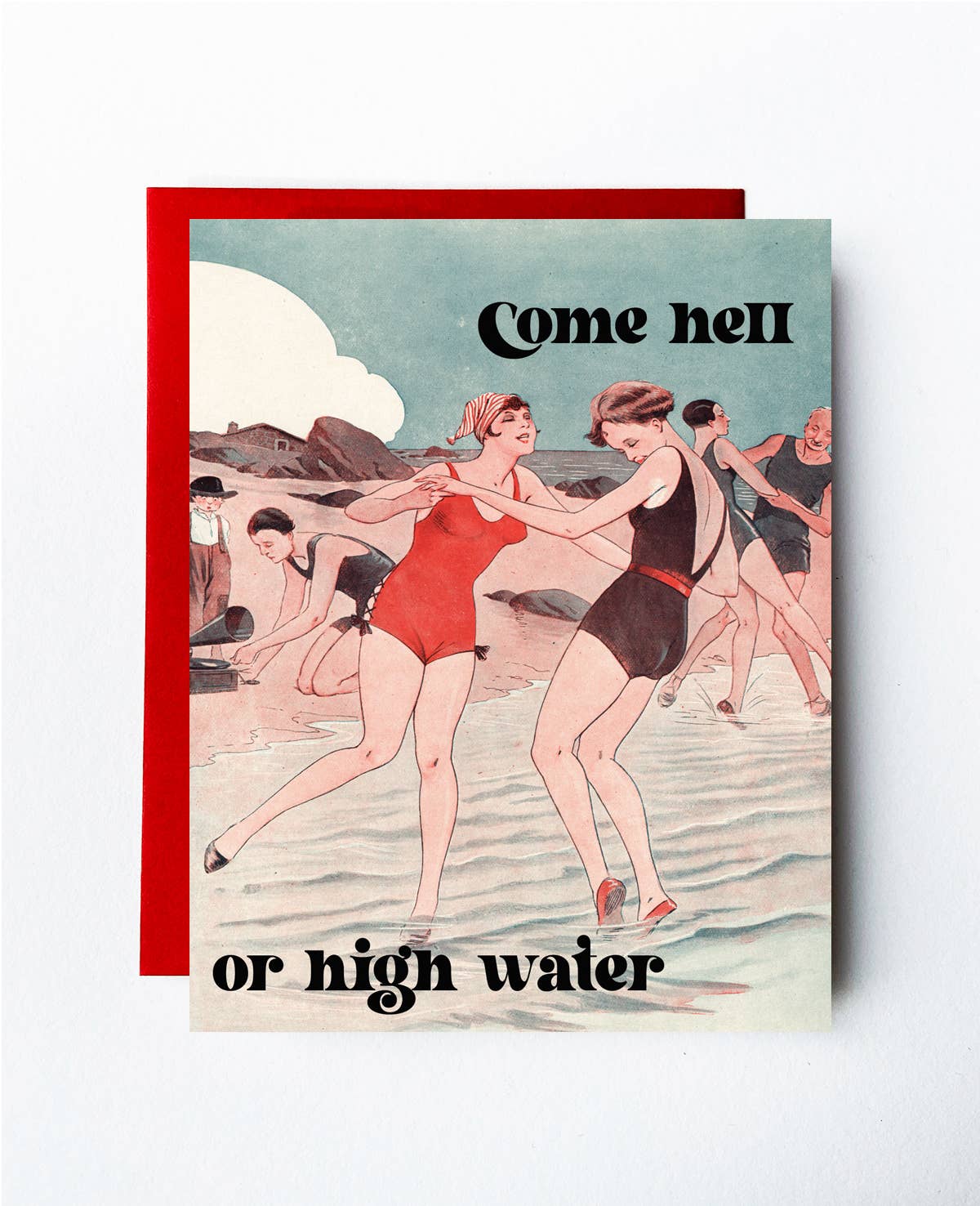 The Twentieth- Come Hell or High Water Art Deco Card