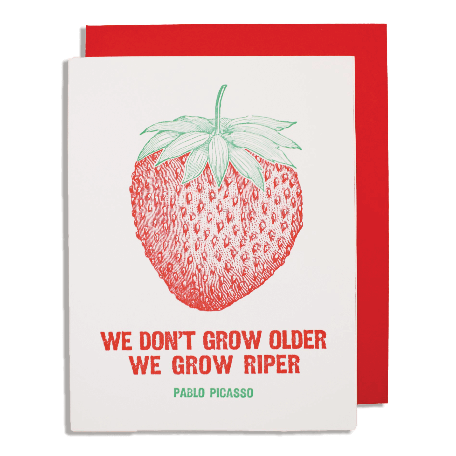 Archivist- Strawberry Birthday | Greeting Card