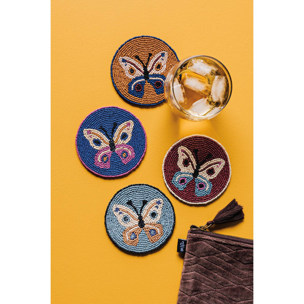 Danica Studio- Aurora Beaded Coasters Set of 4