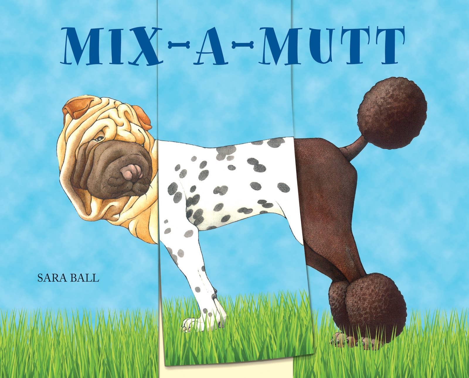 W. W. Norton- Mix-a-Mutt: Make Your Own Wacky Canine!: Board Book