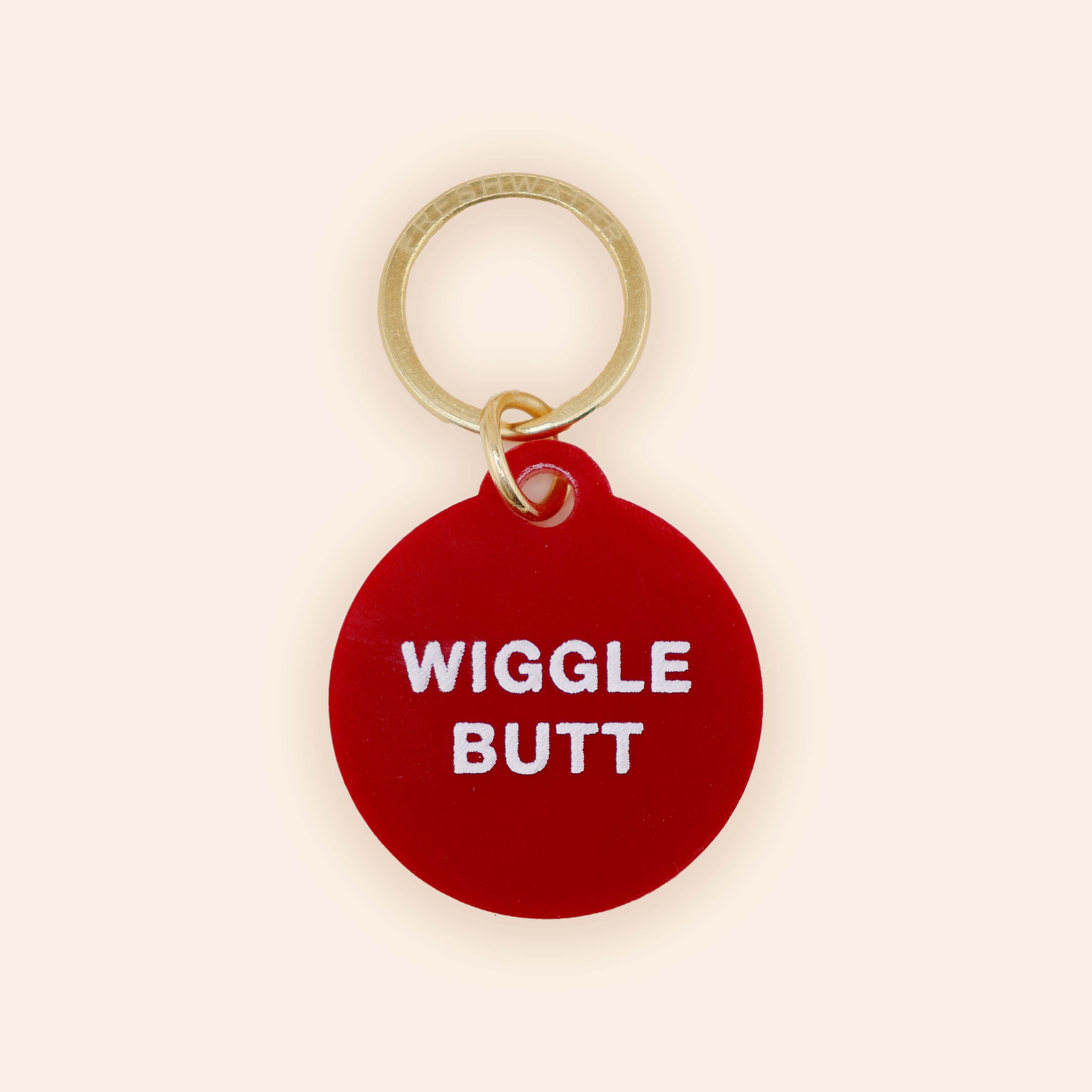 Freshwater Curated Goods- Wiggle Butt Pet Tag