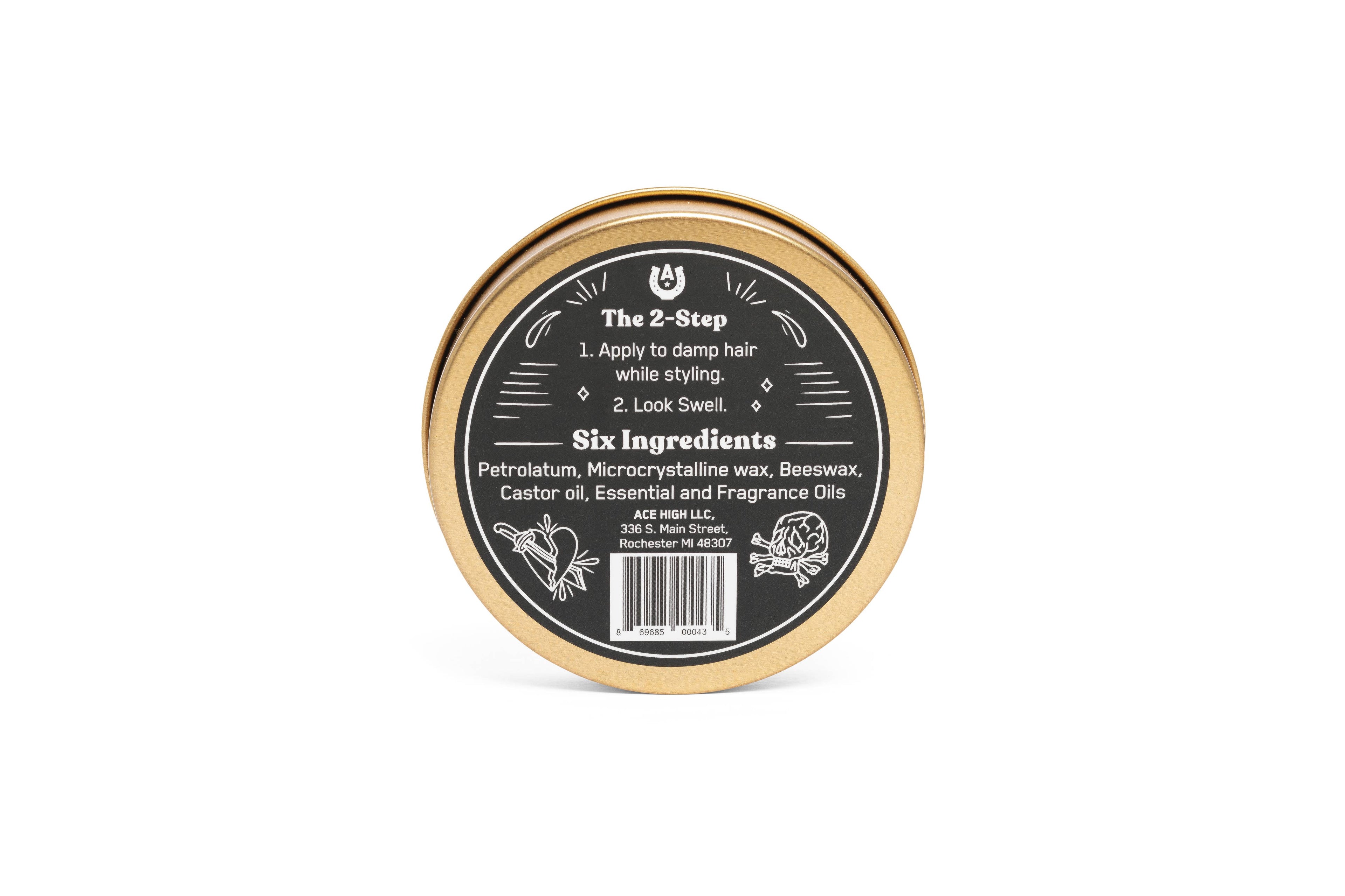 Ace High Co- Black Cat Oil-Based Pomade