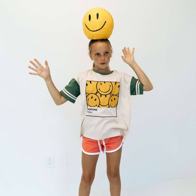 Minimalist Folk Co.- Pantone | GREEN | OVERSIZED KIDS TEE