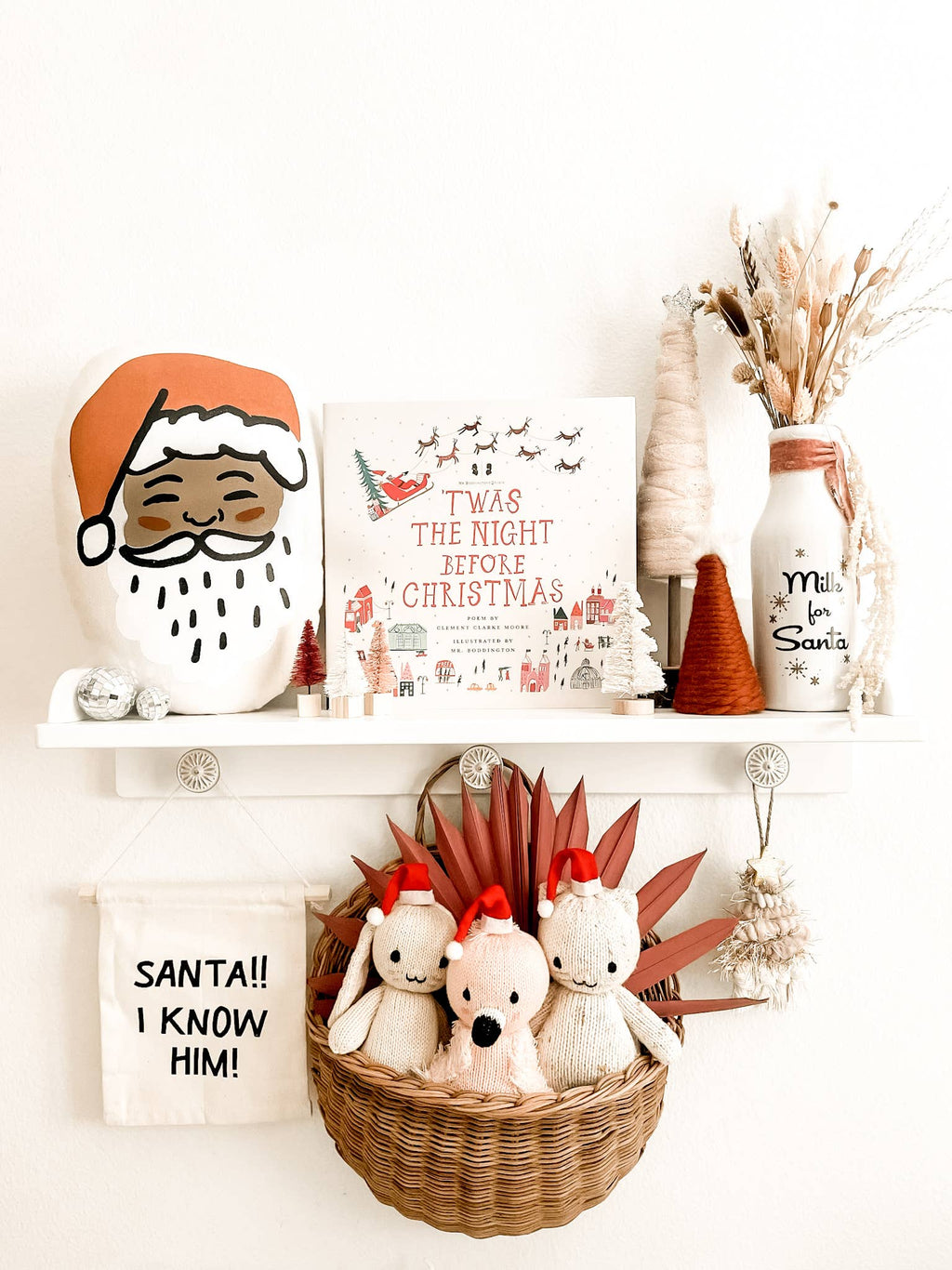 Imani Collective- Santa I know him hang sign