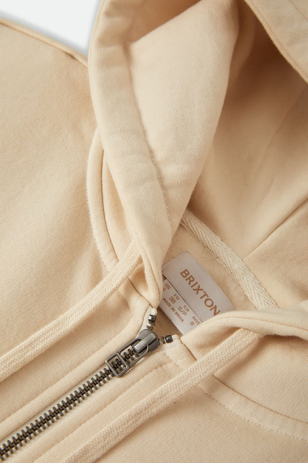 Brixton- Kissing Hearts Zip Hood