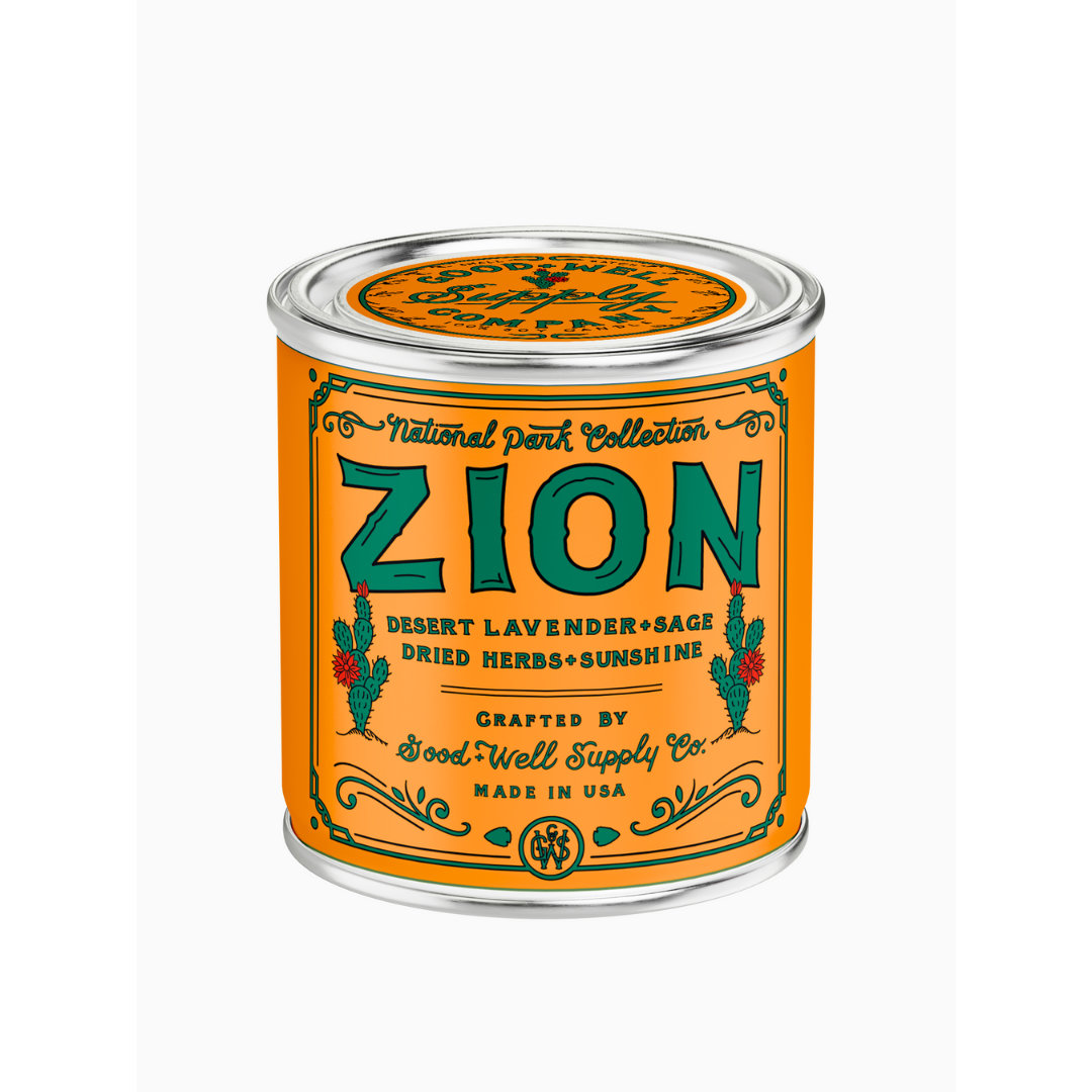 Good & Well Supply Co.- Zion National Park Candle