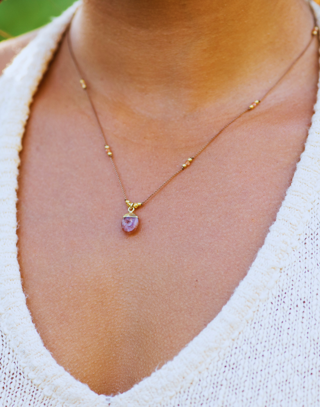 Bronwen Jewelry- Gemstone Necklace