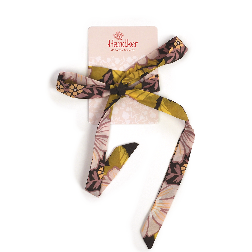 Handker- No. 134 Violet Bowie Tie