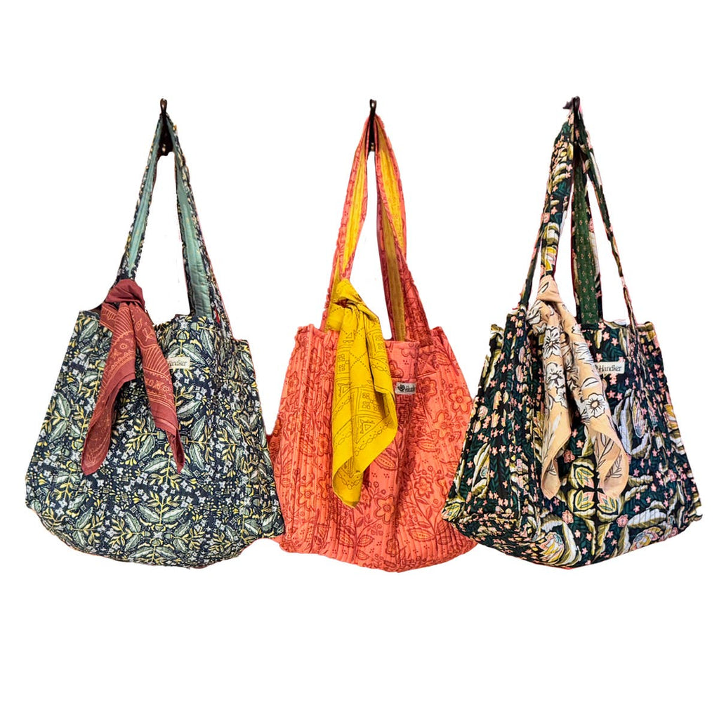 Handker Bandanas- Amelia Quilted Tote
