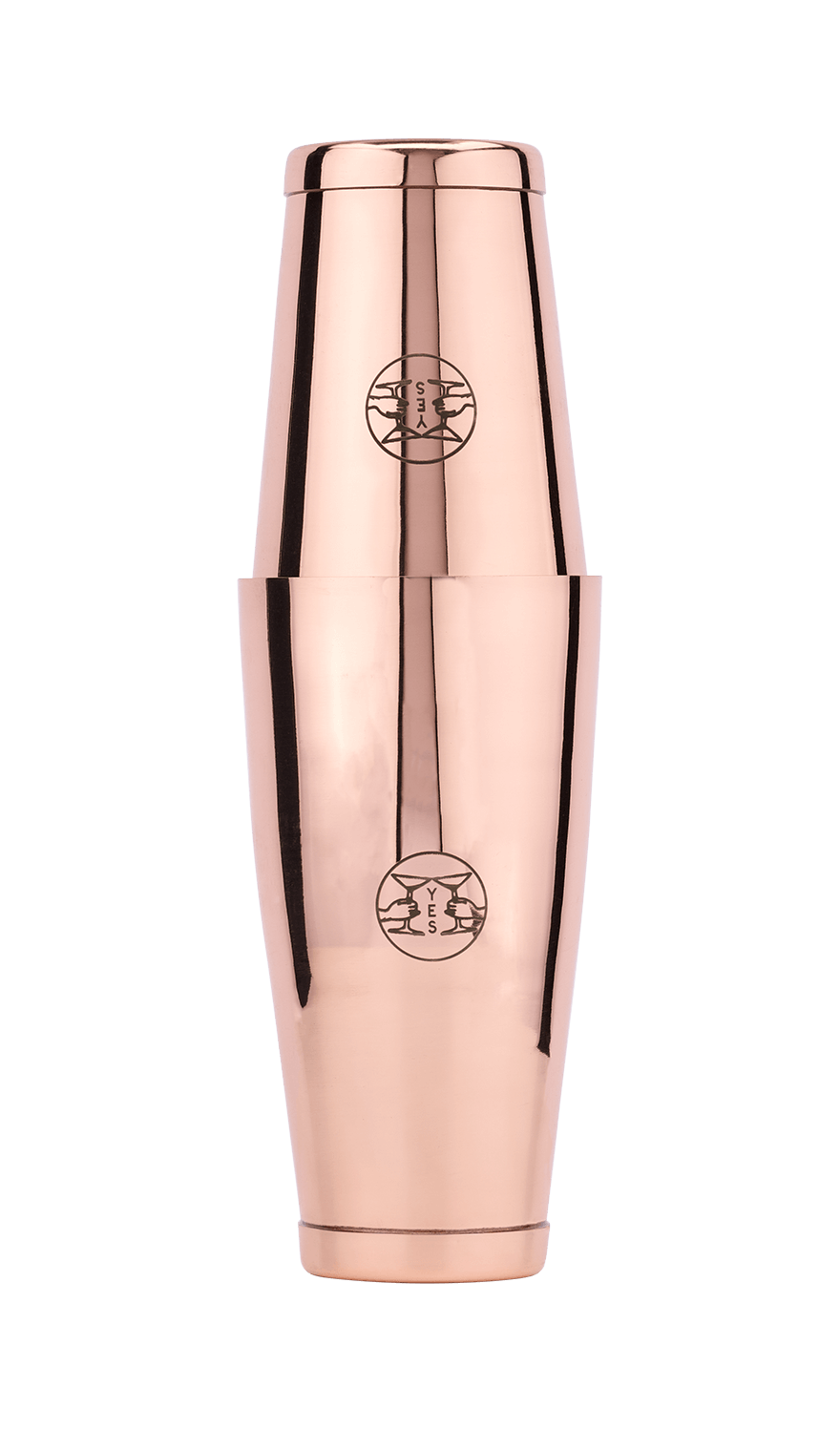 Yes Cocktail Co.- Copper Cocktail Shaker