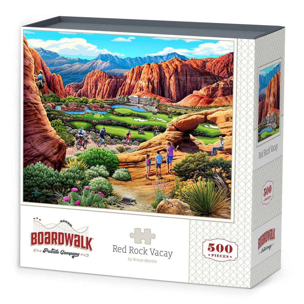 Boardwalk Puzzle Company- Red Rock Vacay | 500 Piece