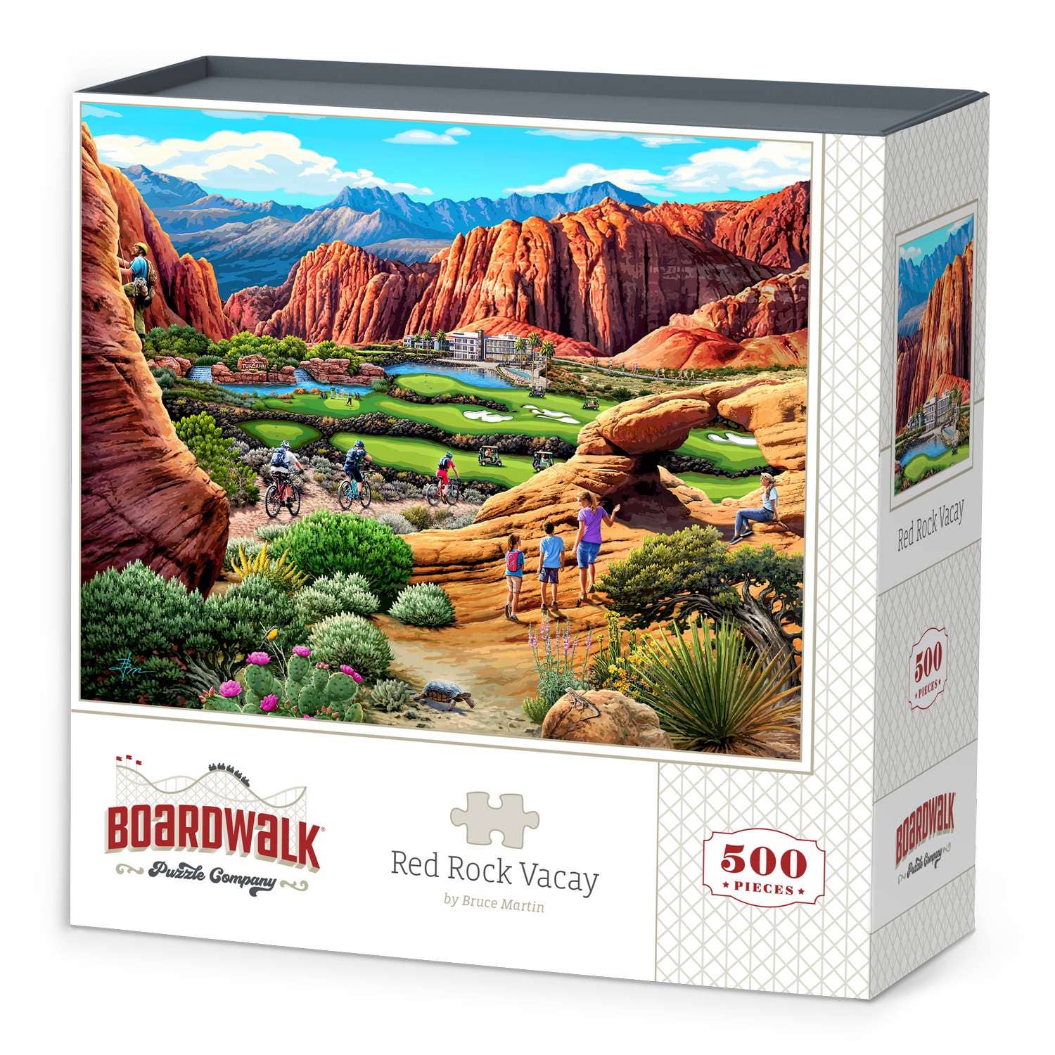 Boardwalk Puzzle Company- Red Rock Vacay | 500 Piece