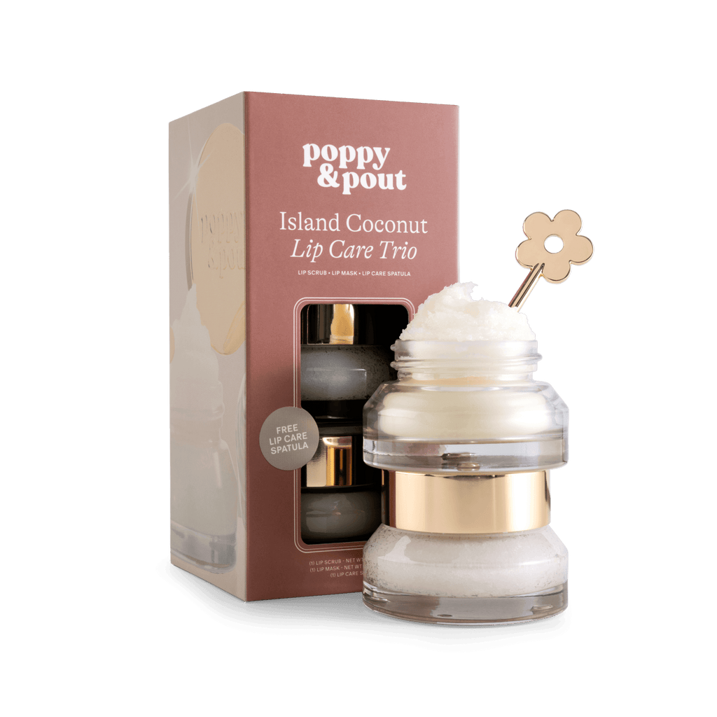 Poppy & Pout- Lip Care Trio, Island Coconut