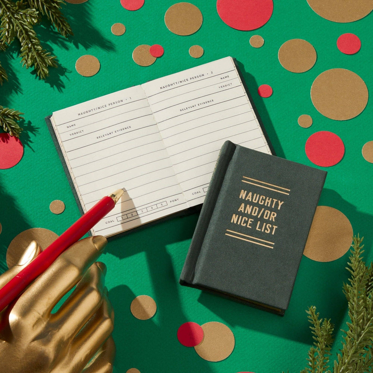 Brass Monkey- Naughty and/or Nice Tiny Diary