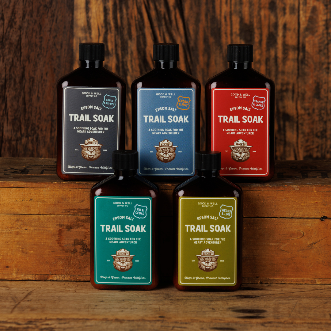 Good & Well Supply Co.- Smokey Bear Trail Soak - Orange & Clove